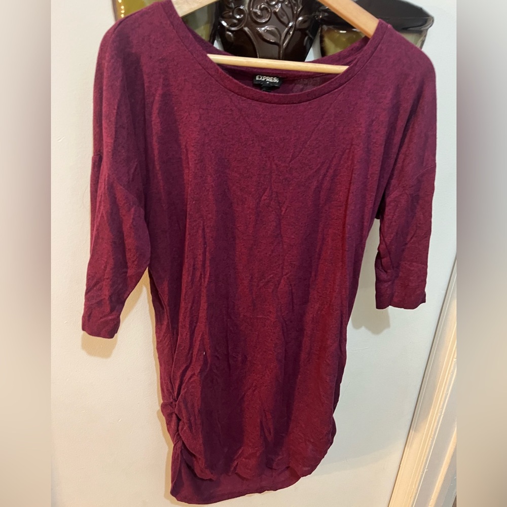 Express Dress burgundy
